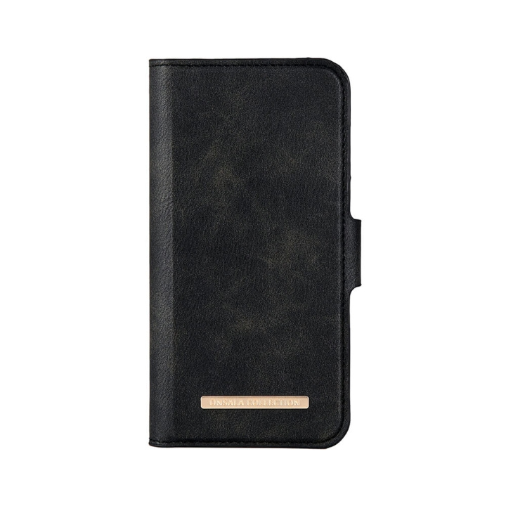 ONSALA COLLECTION Lompakko Midnight Black iPhone 6/7/8/SE ryhmässä ÄLYPUHELIMET JA TABLETIT / Puhelimen suojakotelo / Apple / iPhone 8 / Kotelo @ TP E-commerce Nordic AB (C12143)