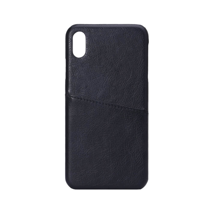 Onsala Mobilskal Svart med Kortfack iPhone X/XS Max ryhmässä ÄLYPUHELIMET JA TABLETIT / Puhelimen suojakotelo / Apple / iPhone X/XS / Kuoret @ TP E-commerce Nordic AB (C12166)