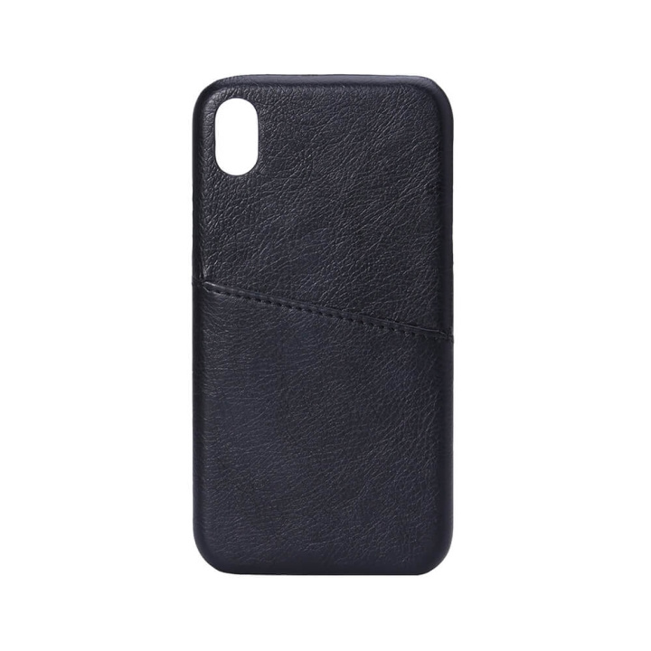 Onsala Mobilskal Svart med Kortfack iPhone XR ryhmässä ÄLYPUHELIMET JA TABLETIT / Puhelimen suojakotelo / Apple / iPhone XR / Kuoret @ TP E-commerce Nordic AB (C12168)
