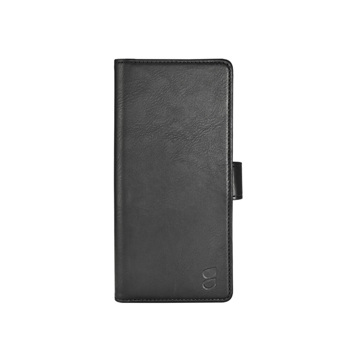 Gear Lompakko Musta - Motorola Moto E32/E32s ryhmässä ÄLYPUHELIMET JA TABLETIT / Puhelimen suojakotelo / Motorola @ TP E-commerce Nordic AB (C12191)