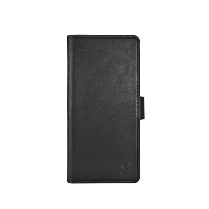 Gear Lompakko Musta - Motorola G62 5G ryhmässä ÄLYPUHELIMET JA TABLETIT / Puhelimen suojakotelo / Motorola @ TP E-commerce Nordic AB (C12192)