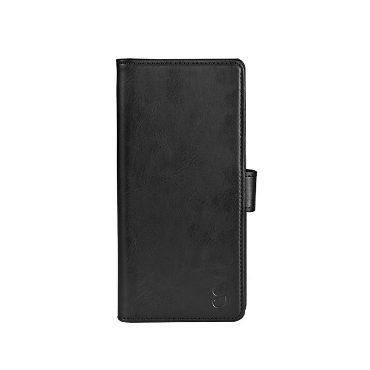 Gear Lompakko Musta - Motorola G50 ryhmässä ÄLYPUHELIMET JA TABLETIT / Puhelimen suojakotelo / Motorola @ TP E-commerce Nordic AB (C12236)