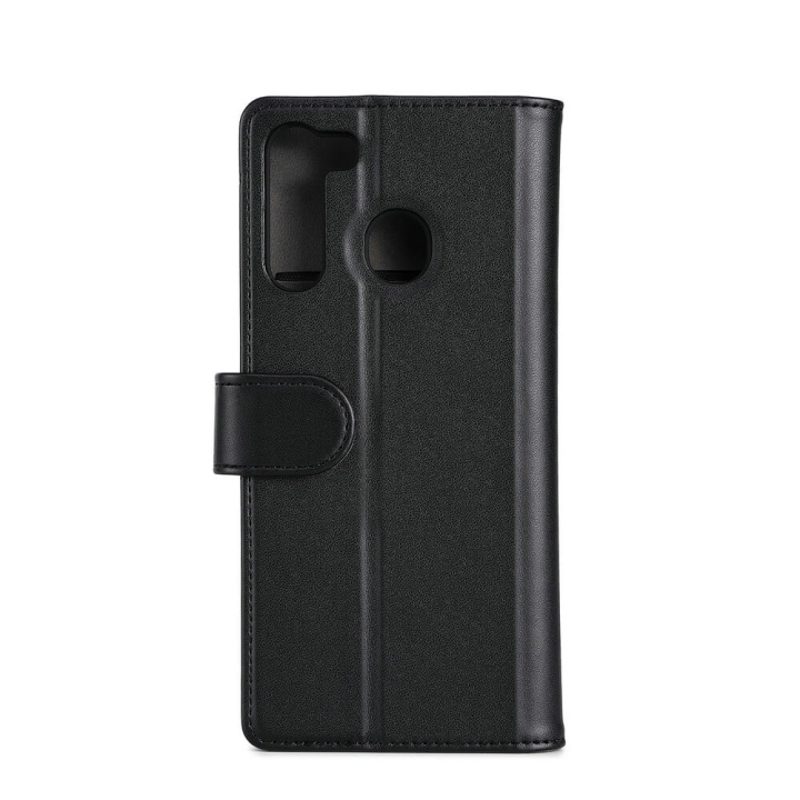Gear Lompakko Musta - Samsung A21 ryhmässä ÄLYPUHELIMET JA TABLETIT / Puhelimen suojakotelo / Samsung @ TP E-commerce Nordic AB (C12267)