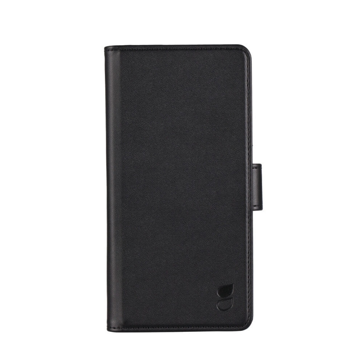 Gear Lompakko Motorola Moto G7 Play Musta ryhmässä ÄLYPUHELIMET JA TABLETIT / Puhelimen suojakotelo / Motorola @ TP E-commerce Nordic AB (C12327)