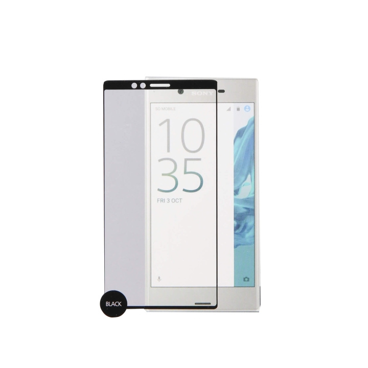 Gear Härdat Glas 3D Full Cover Svart Sony Xperia XZ4 / Xperia 1 ryhmässä ÄLYPUHELIMET JA TABLETIT / Puhelimen suojakotelo / Sony @ TP E-commerce Nordic AB (C12408)