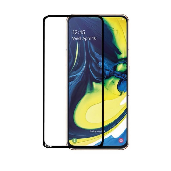 GEAR Karkaistulasi 3D Kumi Full Cover Musta Samsung A71 / A81 / Note 10 Lite ryhmässä ÄLYPUHELIMET JA TABLETIT / Puhelimen suojakotelo / Samsung @ TP E-commerce Nordic AB (C12436)