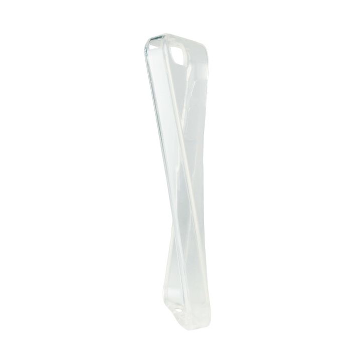 Gear Mobilskal Transparent TPU iPhone5/SE ryhmässä ÄLYPUHELIMET JA TABLETIT / Puhelimen suojakotelo / Apple / iPhone 5/5S/SE / Suoja @ TP E-commerce Nordic AB (C12460)
