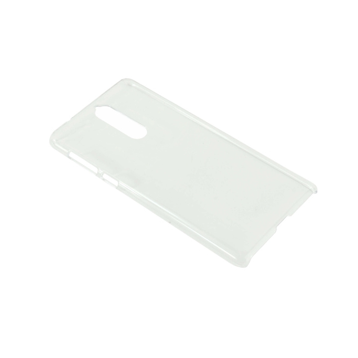 Gear Suojakuori Läpinäkyvä - Nokia 8 ryhmässä ÄLYPUHELIMET JA TABLETIT / Puhelimen suojakotelo / Nokia/Microsoft @ TP E-commerce Nordic AB (C12512)