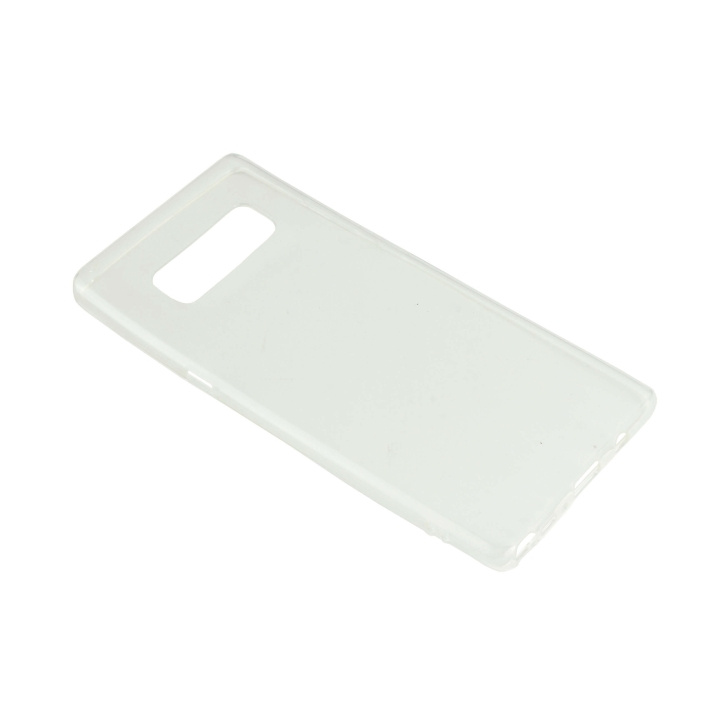 Gear Suojakuori TPU Läpinäkyvä - Samsung Note 8 ryhmässä ÄLYPUHELIMET JA TABLETIT / Puhelimen suojakotelo / Samsung @ TP E-commerce Nordic AB (C12514)