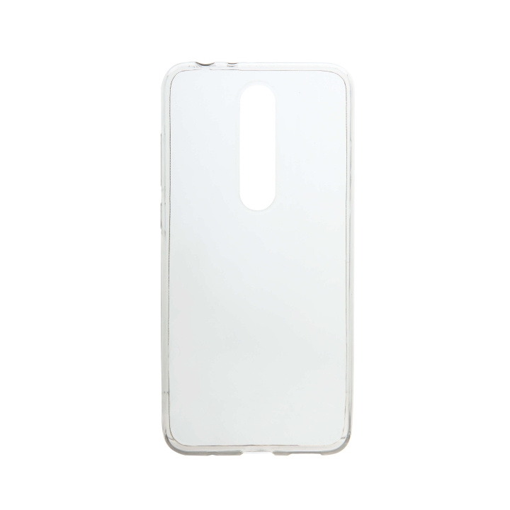 Gear Suojakuori TPU Läpinäkyvä - Nokia 5.1 Plus ryhmässä ÄLYPUHELIMET JA TABLETIT / Puhelimen suojakotelo / Nokia/Microsoft @ TP E-commerce Nordic AB (C12533)