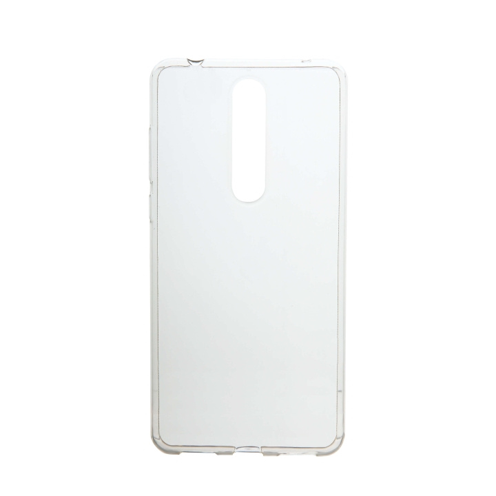 Gear Suojakuori TPU Läpinäkyvä - Nokia 3.1 Plus TPU Läpinäkyvä ryhmässä ÄLYPUHELIMET JA TABLETIT / Puhelimen suojakotelo / Nokia/Microsoft @ TP E-commerce Nordic AB (C12534)