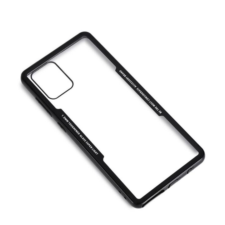 Gear Suojakuori Karkaistu Lasi - Samsung A71 ryhmässä ÄLYPUHELIMET JA TABLETIT / Puhelimen suojakotelo / Samsung @ TP E-commerce Nordic AB (C12558)