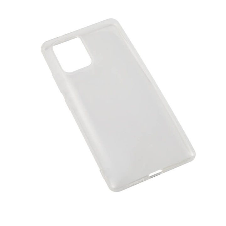 Gear Suojakuori TPU Läpinäkyvä - Samsung S10 Lite ryhmässä ÄLYPUHELIMET JA TABLETIT / Puhelimen suojakotelo / Samsung @ TP E-commerce Nordic AB (C12559)
