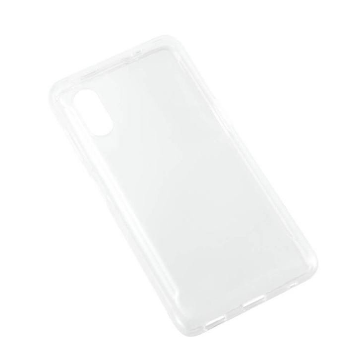 Gear Suojakuori TPU Läpinäkyvä - Samsung Xcover Pro ryhmässä ÄLYPUHELIMET JA TABLETIT / Puhelimen suojakotelo / Samsung @ TP E-commerce Nordic AB (C12561)
