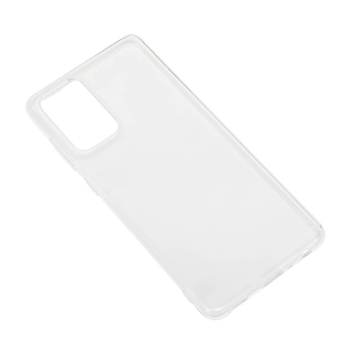 Gear Suojakuori TPU Läpinäkyvä - Samsung A72 ryhmässä ÄLYPUHELIMET JA TABLETIT / Puhelimen suojakotelo / Samsung @ TP E-commerce Nordic AB (C12568)