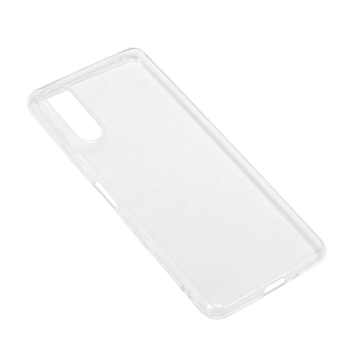 Gear Suojakuori TPU Läpinäkyvä - Xperia 10 III ryhmässä ÄLYPUHELIMET JA TABLETIT / Puhelimen suojakotelo / Sony @ TP E-commerce Nordic AB (C12571)