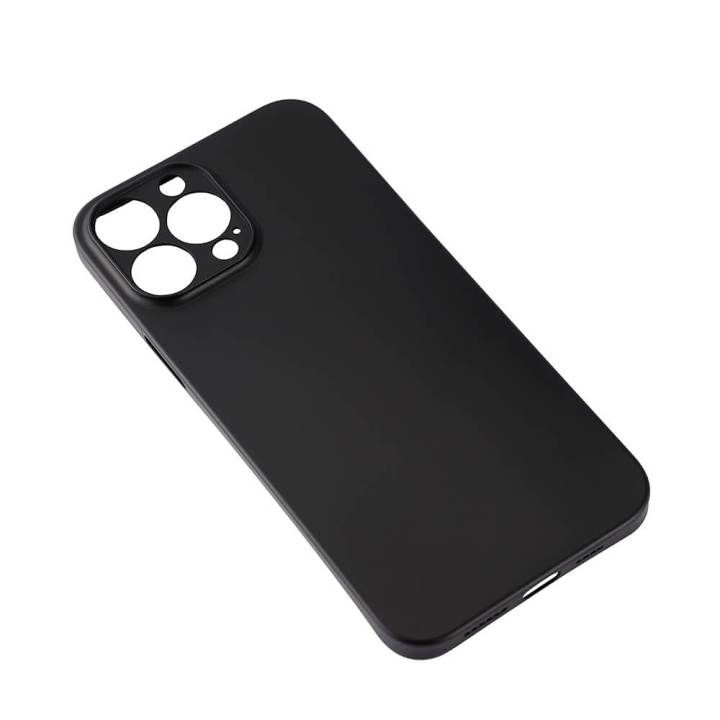 GEAR Suojakuori Ultraslim Musta - iPhone 13 Pro Max ryhmässä ÄLYPUHELIMET JA TABLETIT / Puhelimen suojakotelo / Apple / iPhone 13 Pro Max / Kuoret @ TP E-commerce Nordic AB (C12577)