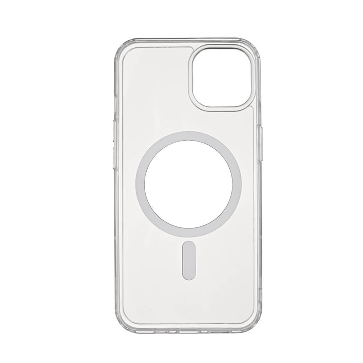 Gear Suojakuori TPE/PC MagSeries Läpinäkyvä - iPhone 13 ryhmässä ÄLYPUHELIMET JA TABLETIT / Puhelimen suojakotelo / Apple / iPhone 13 @ TP E-commerce Nordic AB (C12584)