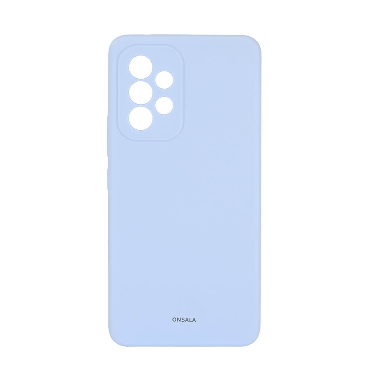 ONSALA Suojakuori Silikooni Light Blue - Samsung A53 ryhmässä ÄLYPUHELIMET JA TABLETIT / Puhelimen suojakotelo / Samsung @ TP E-commerce Nordic AB (C12614)