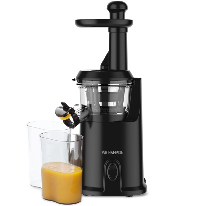Champion Slowjuicer 1L 200W SJ510 Musta ryhmässä KOTI, TALOUS JA PUUTARHA / Kodinkoneet / Vesi ja mehu / Mehupuristin @ TP E-commerce Nordic AB (C12719)