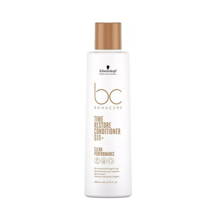 Schwarzkopf BC Time Restore Conditioner 200ml ryhmässä KAUNEUS JA TERVEYS / Hiukset &Stailaus / Hiustenhoito / Hoitoaine @ TP E-commerce Nordic AB (C12832)