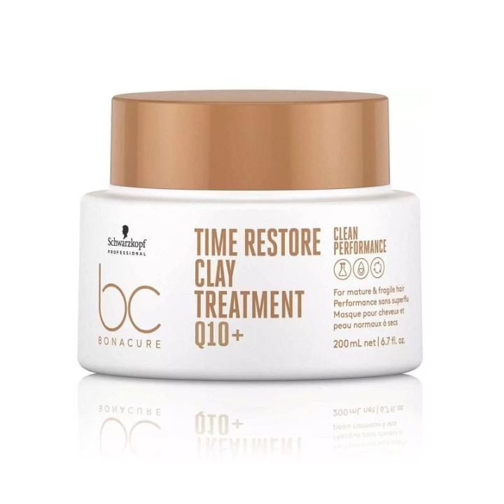 Schwarzkopf BC Time Restore Treatment 200ml ryhmässä KAUNEUS JA TERVEYS / Hiukset &Stailaus / Hiustenhoito / Hiusnaamio @ TP E-commerce Nordic AB (C12833)