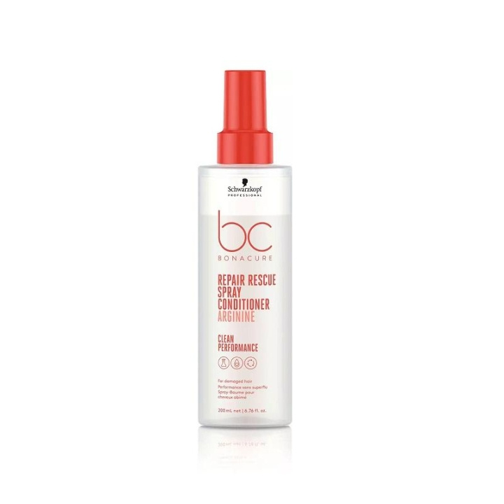 Schwarzkopf BC Repair Rescue Leave-In Spray Conditioner 200ml ryhmässä KAUNEUS JA TERVEYS / Hiukset &Stailaus / Hiustenhoito / Hoitoainesuihke/kuuri @ TP E-commerce Nordic AB (C12835)