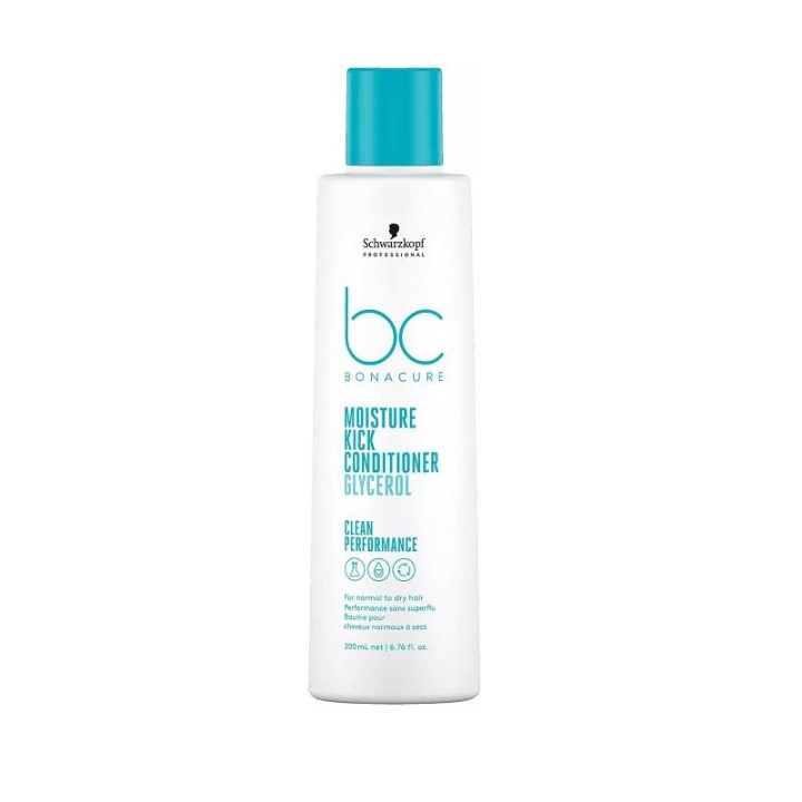 Schwarzkopf BC Moisture Kick Conditioner 200ml ryhmässä KAUNEUS JA TERVEYS / Hiukset &Stailaus / Hiustenhoito / Hoitoaine @ TP E-commerce Nordic AB (C12837)