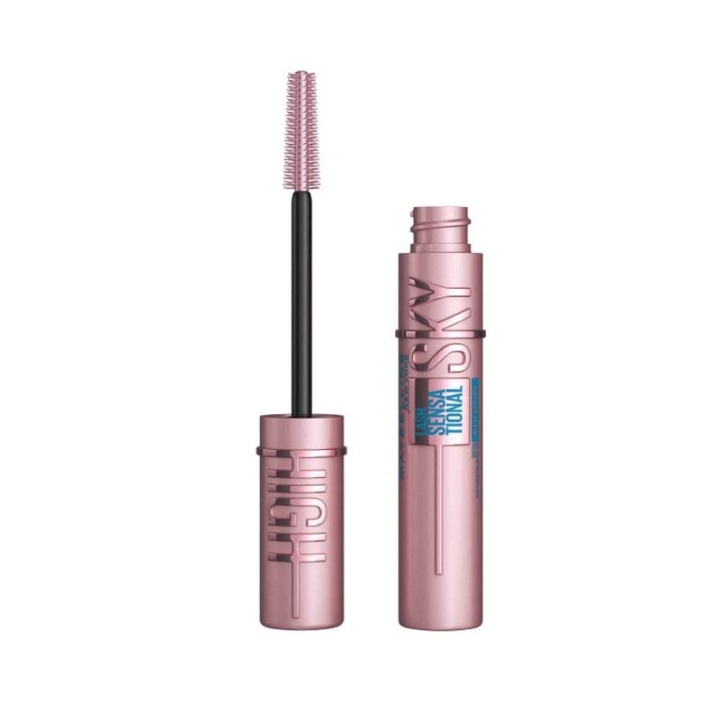 Maybelline Lash Sensational Sky High Waterproof Mascara 01 Very Black ryhmässä KAUNEUS JA TERVEYS / Meikit / Silmät ja kulmat / Ripsiväri @ TP E-commerce Nordic AB (C12843)