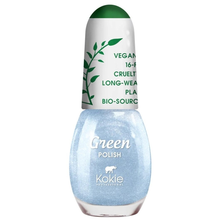 Kokie Green Nail Polish - Glass Slipper ryhmässä KAUNEUS JA TERVEYS / Manikyyri/Pedikyyri / Kynsilakka @ TP E-commerce Nordic AB (C12853)