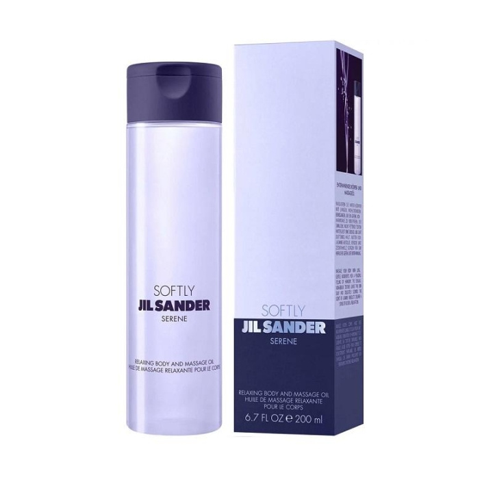 Jil Sander Softly Massage Body Oil 200ml ryhmässä KAUNEUS JA TERVEYS / Hieronta ja hyvinvointi / Hieronta @ TP E-commerce Nordic AB (C12857)