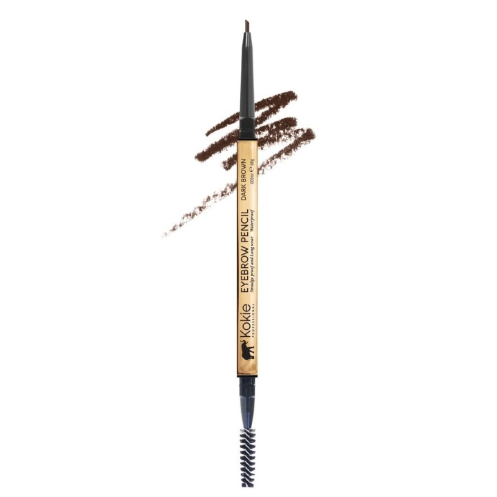 Kokie Micro-Fine Eyebrow Pencil Dark Brown ryhmässä KAUNEUS JA TERVEYS / Meikit / Silmät ja kulmat / Kulmakynä @ TP E-commerce Nordic AB (C12869)