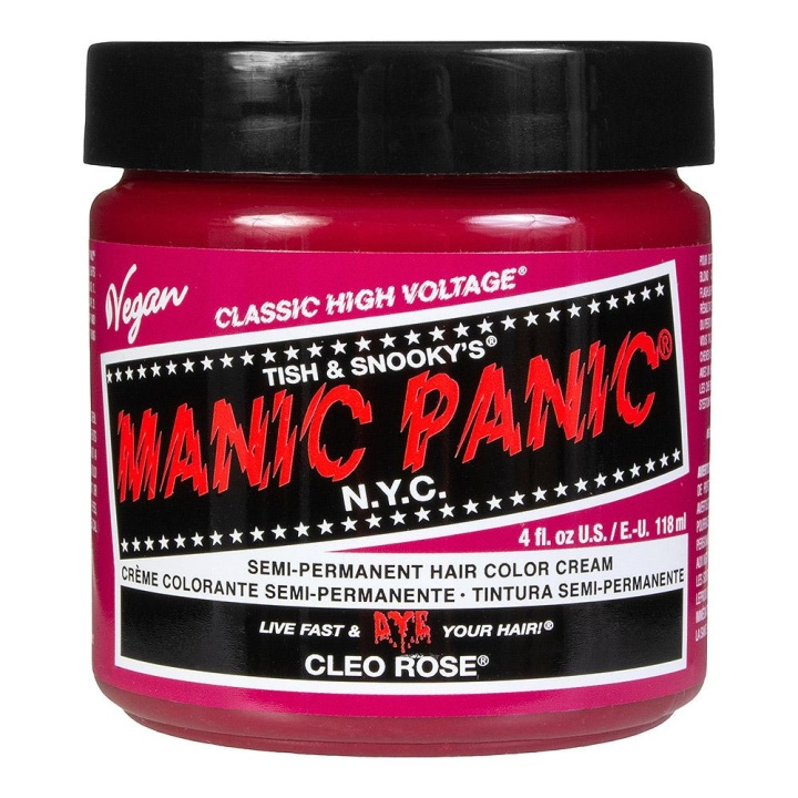 Manic Panic Classic Cream Cleo Rose ryhmässä KAUNEUS JA TERVEYS / Hiukset &Stailaus / Hiustenhoito / Hiusväri / Hiusväri & Väripommi @ TP E-commerce Nordic AB (C12909)