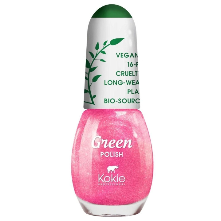 Kokie Green Nail Polish - Troublemaker ryhmässä KAUNEUS JA TERVEYS / Manikyyri/Pedikyyri / Kynsilakka @ TP E-commerce Nordic AB (C12914)