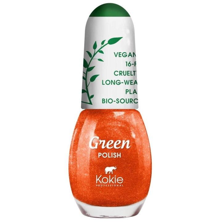 Kokie Green Nail Polish - Hotline ryhmässä KAUNEUS JA TERVEYS / Manikyyri/Pedikyyri / Kynsilakka @ TP E-commerce Nordic AB (C12917)