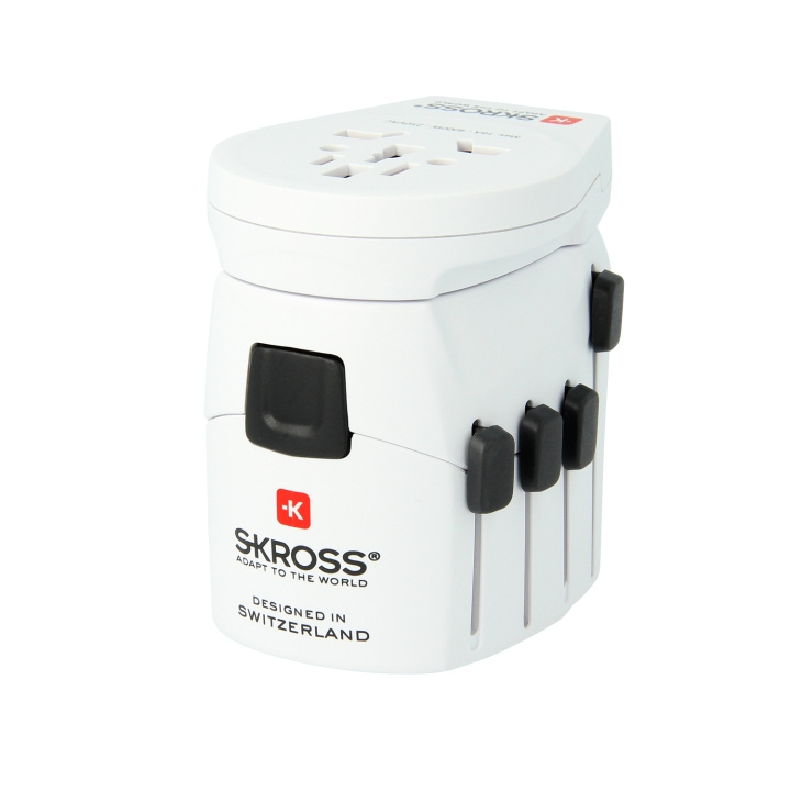 SKROSS World Adapter PRO World USB ryhmässä KOTI, TALOUS JA PUUTARHA / Sähkö & Valaistus / Matkasovittimet @ TP E-commerce Nordic AB (C13015)