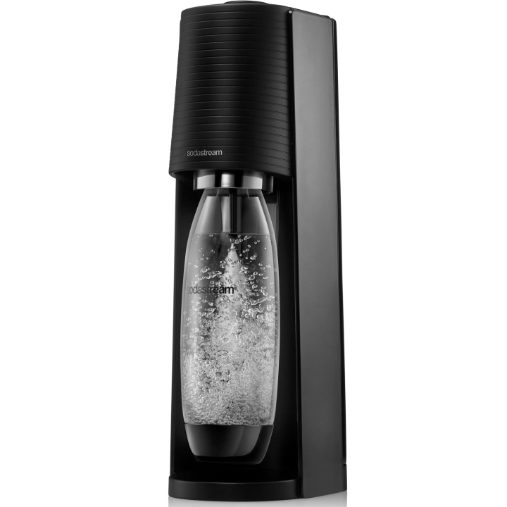 SodaStream Kolsyremaskin TERRA Black ryhmässä KOTI, TALOUS JA PUUTARHA / Kodinkoneet / Vesi ja mehu / Hiilihapotuslaitteet / Hiilihapotuslaitteet @ TP E-commerce Nordic AB (C13018)