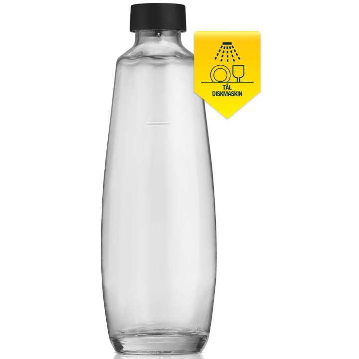 SodaStream 1x1L Glaskaraff DUO ryhmässä KOTI, TALOUS JA PUUTARHA / Kodinkoneet / Vesi ja mehu / Hiilihapotuslaitteet / Tarvikkeet @ TP E-commerce Nordic AB (C13022)