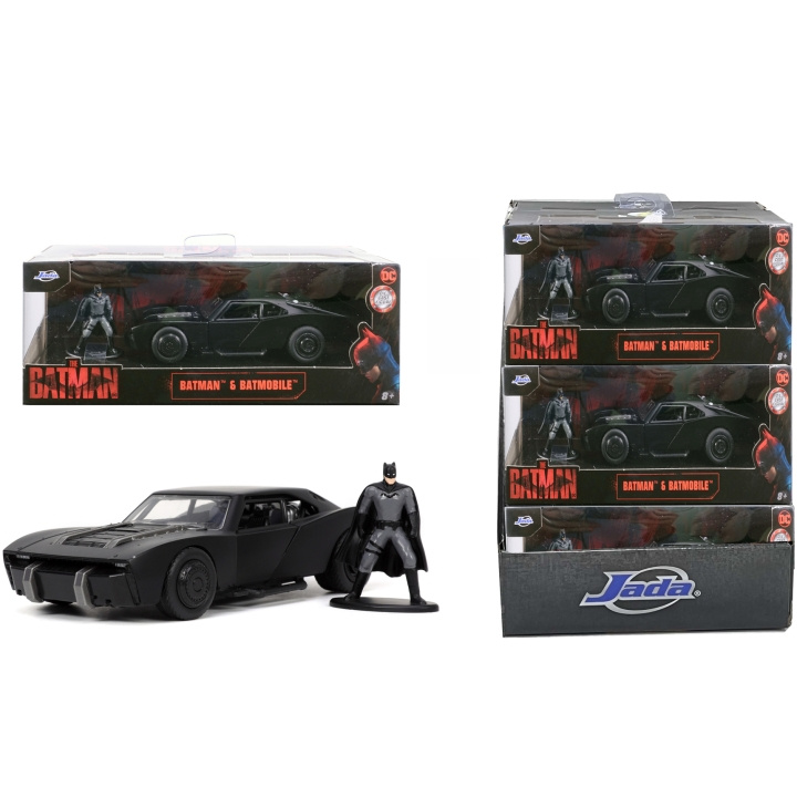 DC Comics Batman Batmobile 2022, 1:32 ryhmässä LELUT, TUOTTEET LAPSILLE JA VAUVOILLE / Leikkikalut, Askartelu &Pelit / Leikkiautot @ TP E-commerce Nordic AB (C13083)