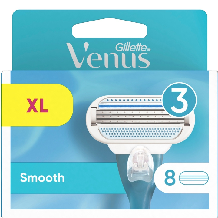 Gillette Venus Rakblad Smooth 8st ryhmässä KAUNEUS JA TERVEYS / Hiukset &Stailaus / Sheivaus ja trimmaus / Partahöylät & Tarvikkeet @ TP E-commerce Nordic AB (C13084)