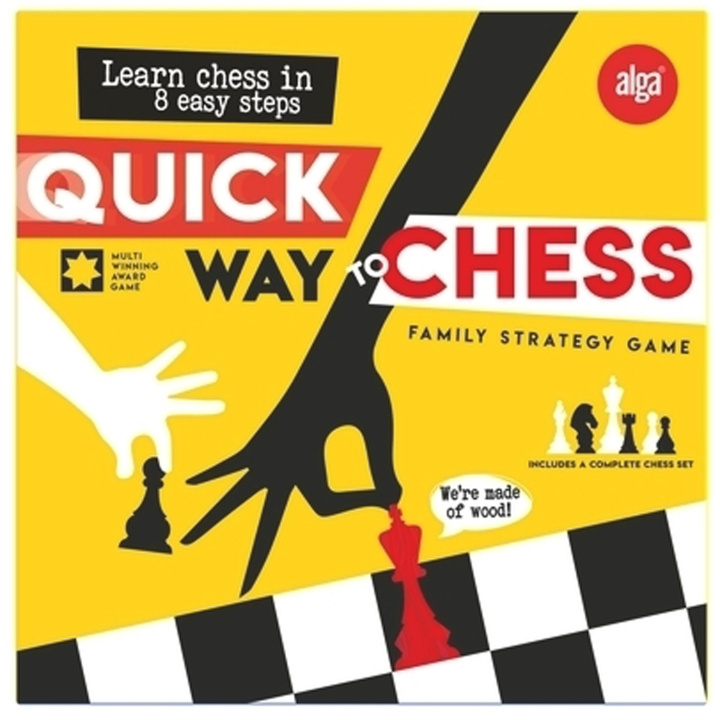 Alga Quick way to Chess ryhmässä LELUT, TUOTTEET LAPSILLE JA VAUVOILLE / Leikkikalut, Askartelu &Pelit / Seurapelit / Perhepelit @ TP E-commerce Nordic AB (C13094)