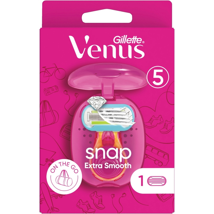 Gillette Venus Rakhyvel Extra Smooth Snap 1st rakblad ryhmässä KAUNEUS JA TERVEYS / Hiukset &Stailaus / Sheivaus ja trimmaus / Partahöylät & Tarvikkeet @ TP E-commerce Nordic AB (C13147)