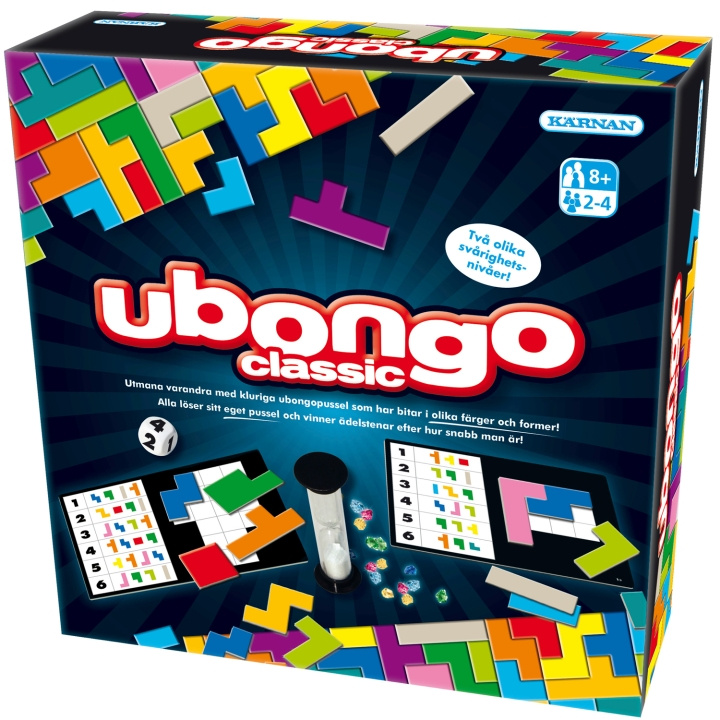 Kärnan Ubongo Classic ryhmässä LELUT, TUOTTEET LAPSILLE JA VAUVOILLE / Peli / Lautapelit @ TP E-commerce Nordic AB (C13167)