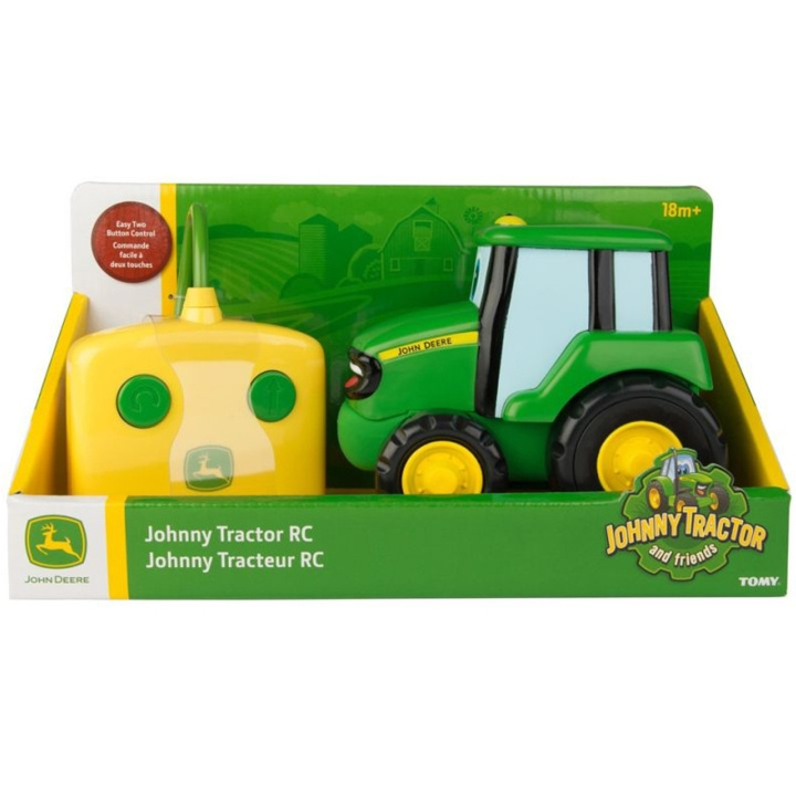 Meccano John Deere Remote Controlled Johnny Tractor ryhmässä LELUT, TUOTTEET LAPSILLE JA VAUVOILLE / Leikkikalut, Askartelu &Pelit / Leikkiautot @ TP E-commerce Nordic AB (C13219)