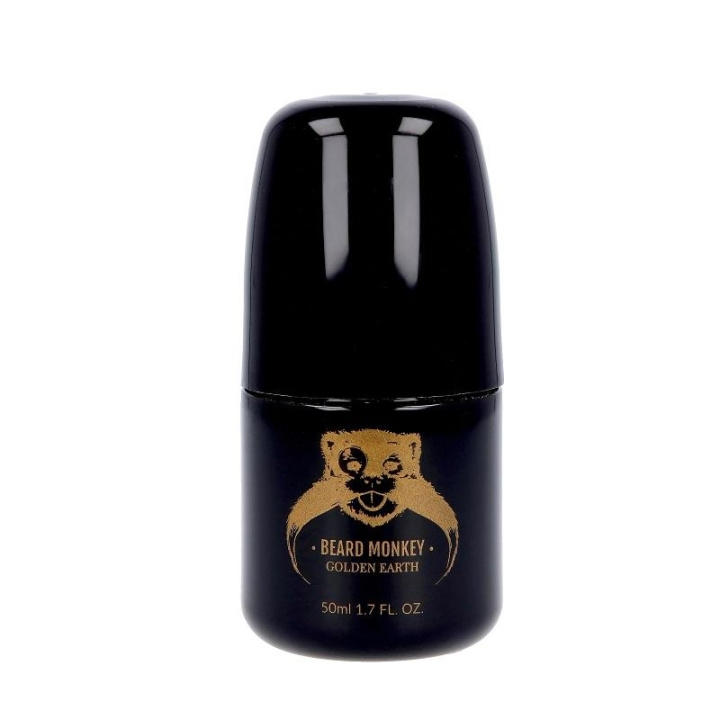 Beard Monkey Golden Earth Deo Roll-On 50ml ryhmässä KAUNEUS JA TERVEYS / Tuoksut & Parfyymit / Deodorantit / Miesten deodorantit @ TP E-commerce Nordic AB (C13283)