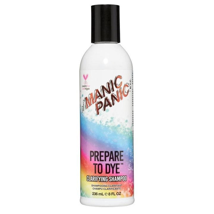 Manic Panic Prepare To Dye Pre Colour Clarifying Shampoo 236ml ryhmässä KAUNEUS JA TERVEYS / Hiukset &Stailaus / Hiustenhoito / Shampoo @ TP E-commerce Nordic AB (C13303)