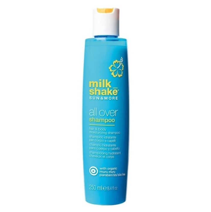 Milk_Shake Sun & More All Over Shampoo 250ml ryhmässä KAUNEUS JA TERVEYS / Hiukset &Stailaus / Hiustenhoito / Shampoo @ TP E-commerce Nordic AB (C13336)