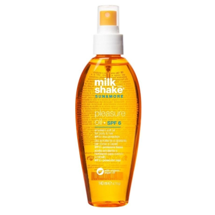 Milk_Shake Sun & More Pleasure Oil Spf 6 140ml ryhmässä KAUNEUS JA TERVEYS / Hiukset &Stailaus / Hiustenhoito / Hiusöljy @ TP E-commerce Nordic AB (C13378)