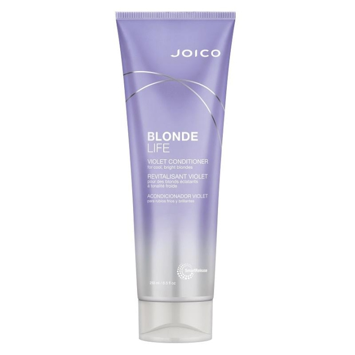 Joico Blonde Life Violet Conditioner 250ml ryhmässä KAUNEUS JA TERVEYS / Hiukset &Stailaus / Hiustenhoito / Hiusväri / Hopeanvärinen hoitoaine @ TP E-commerce Nordic AB (C13389)