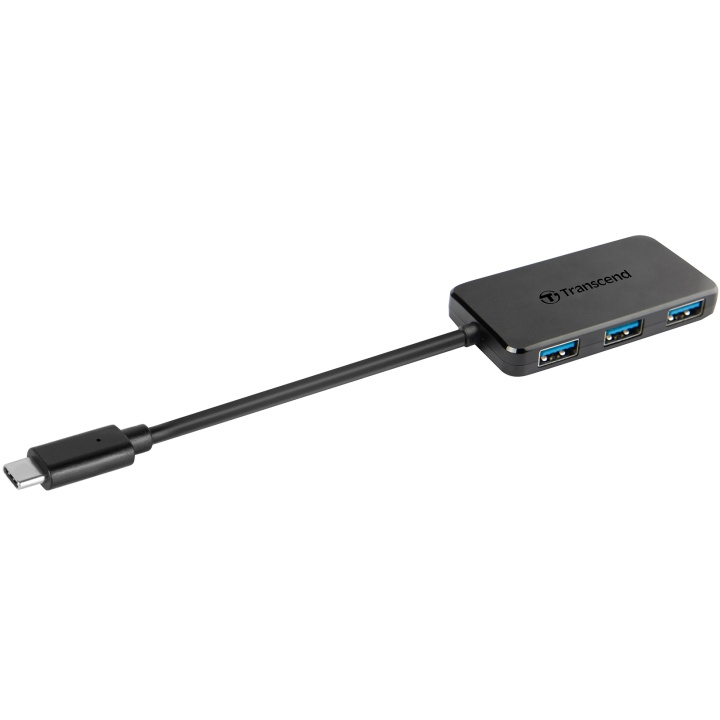 Transcend USB-C-hub 4 USB-portar ryhmässä TIETOKOONET & TARVIKKEET / Tietokonetarvikkeet / USB-telakat @ TP E-commerce Nordic AB (C13596)